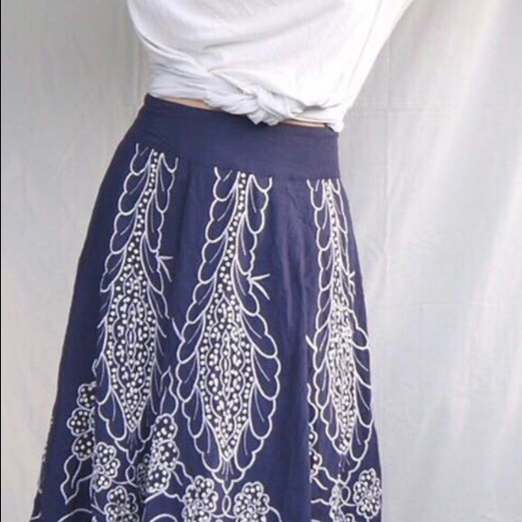 VINTAGE | MEDITERRANEAN Midi Skirt - Picture 4 of 4